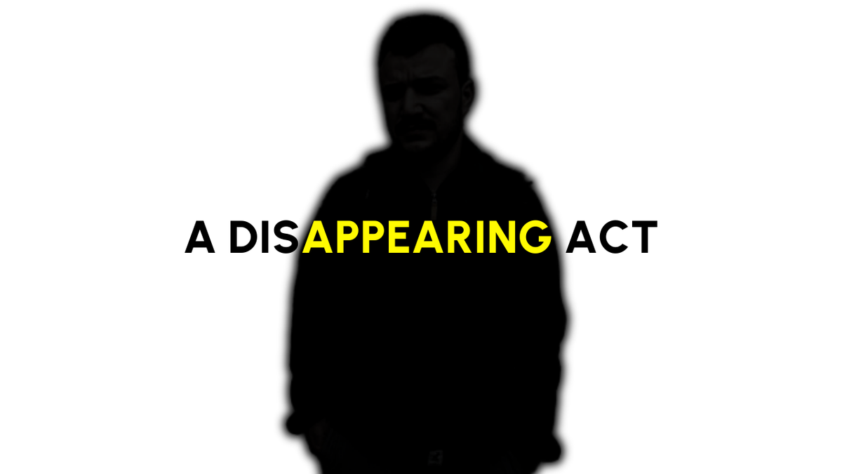A Disappearing Act