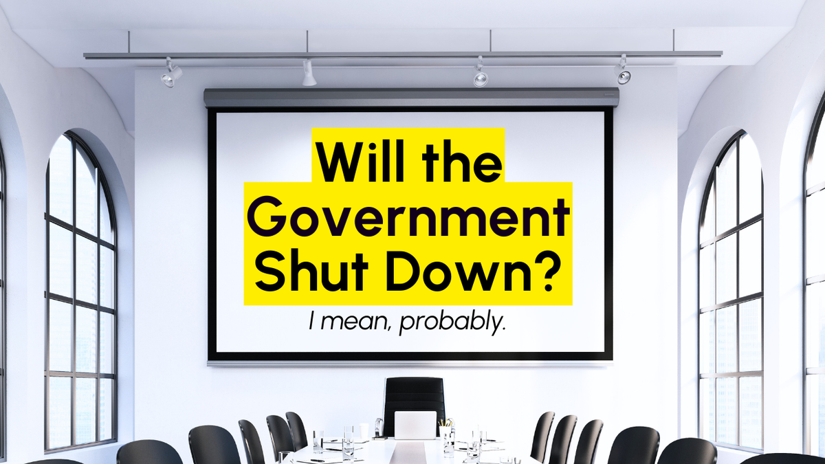 Incoming Government Shutdown?