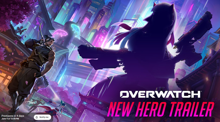 The Hashimoto Shadow Rises: Overwatch's Hero 52 Trailer Scheduled for June 9