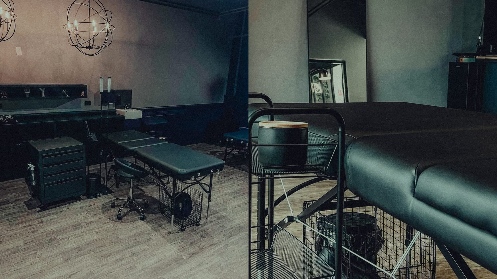 The room Vitor spent years designing in his head before he had anywhere to put it. — Photo: supplied by Amanda / LiveArt Tattoo