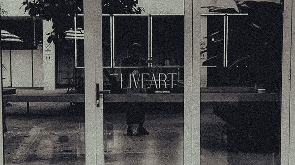 Three years of no's before this door said yes. Photo: supplied by Amanda / LiveArt Tattoo