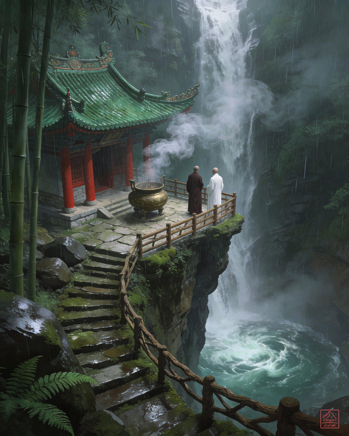 Ledge Between Water and Stone