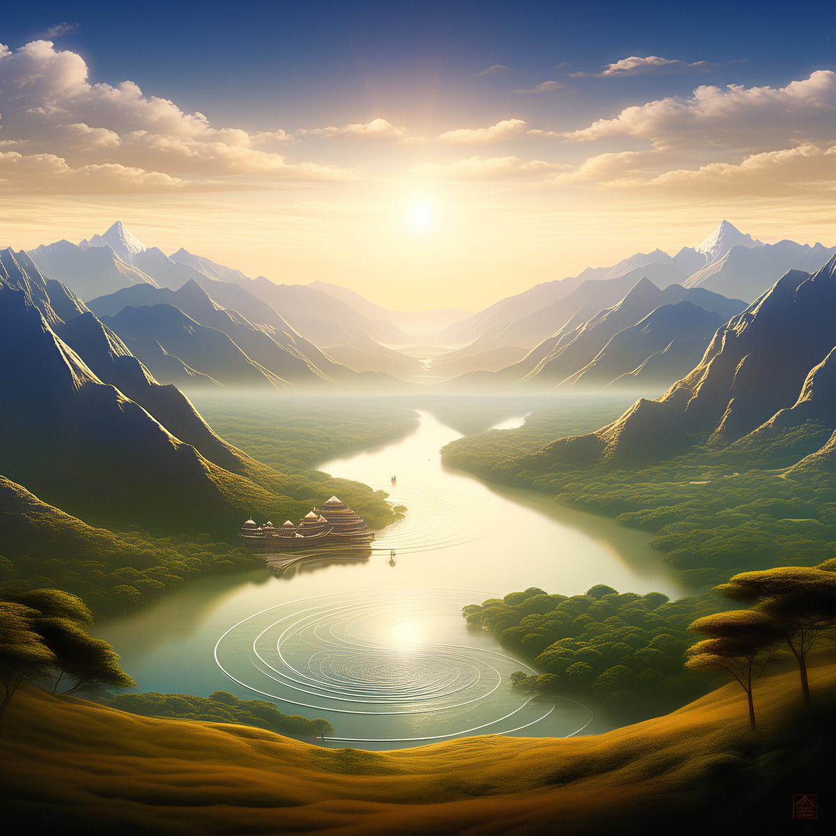 River of Stillness, Valley of Light