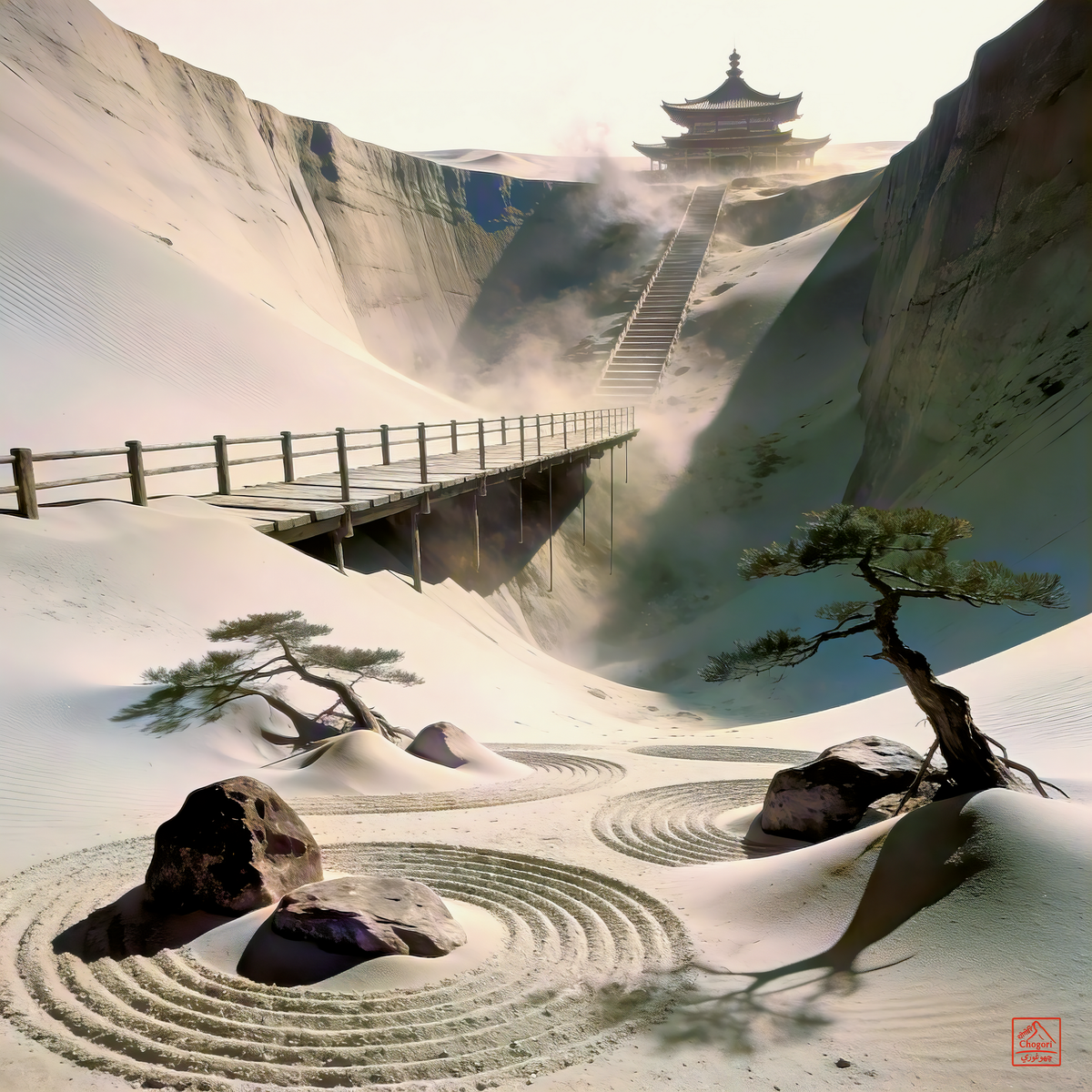Valley Where Steps Vanish