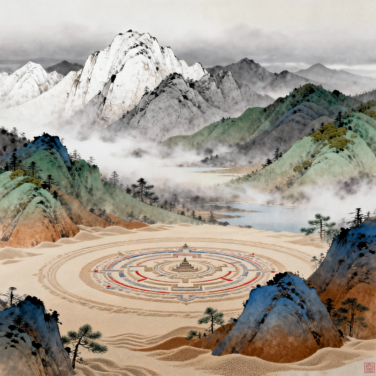 Mandala of the White Gates