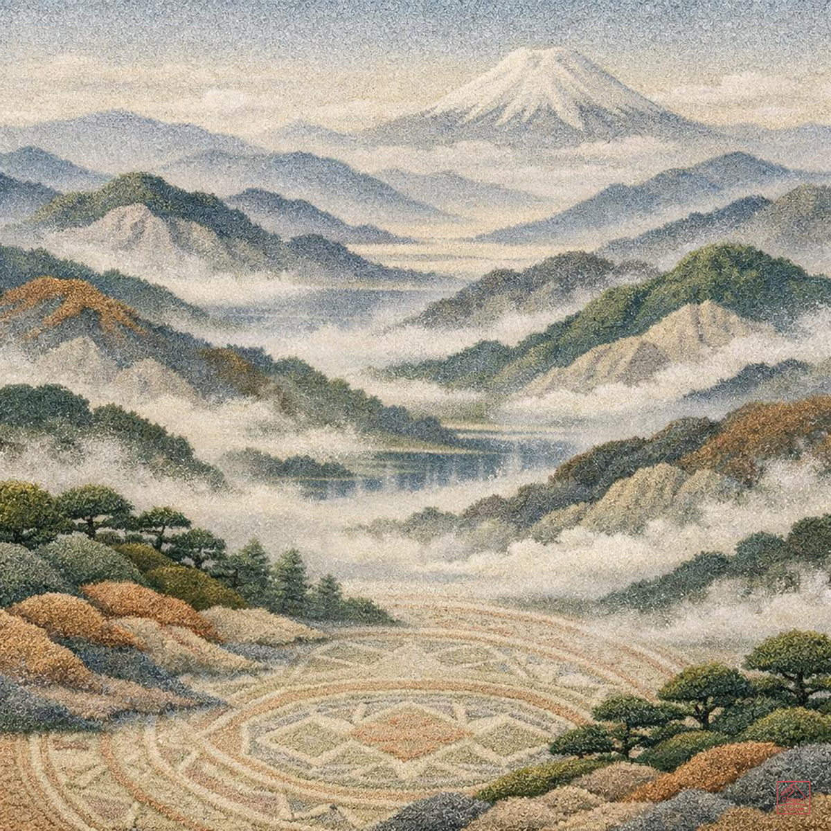 Fuji-san Dream and the Hidden Wheel