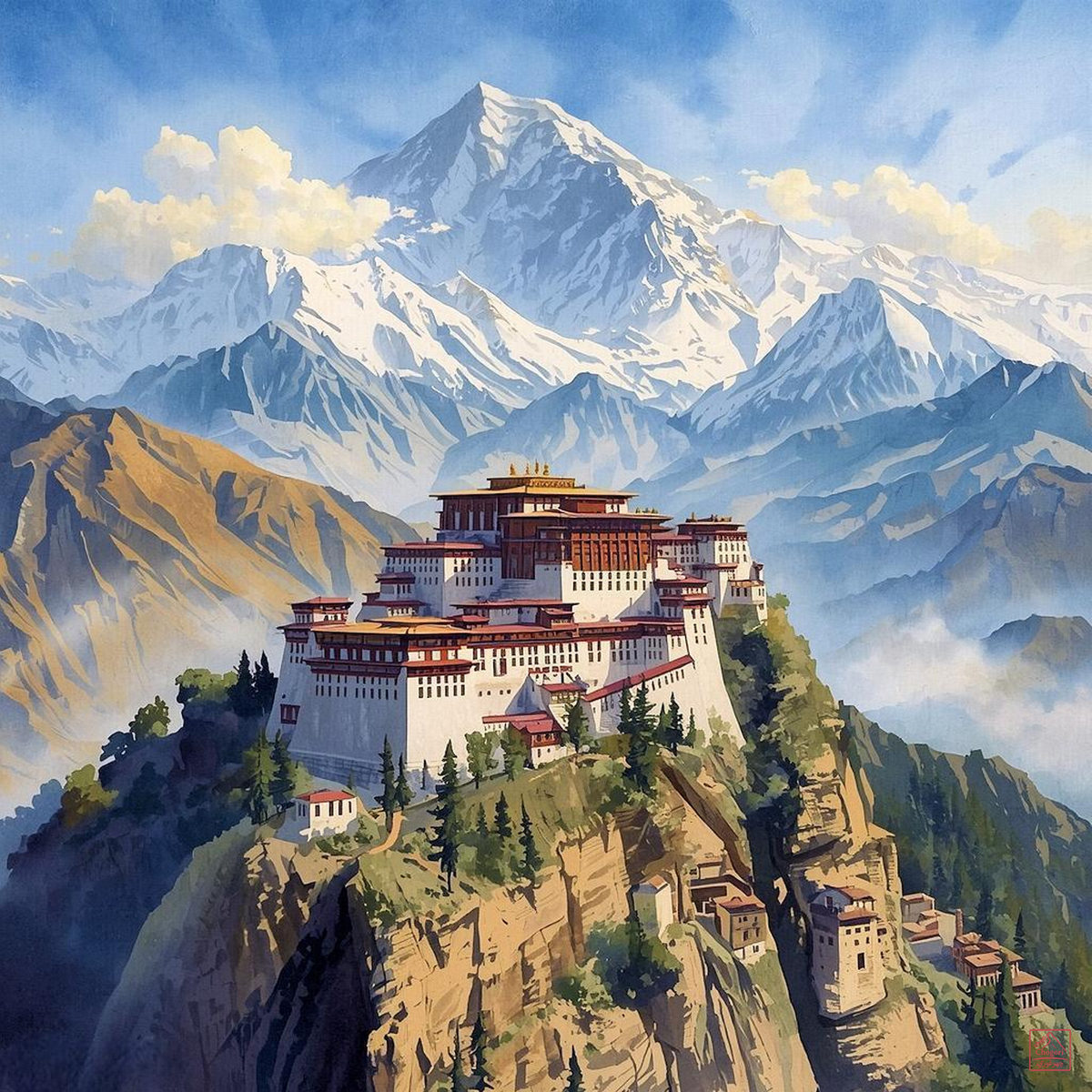 Dzong of the Sky Monks