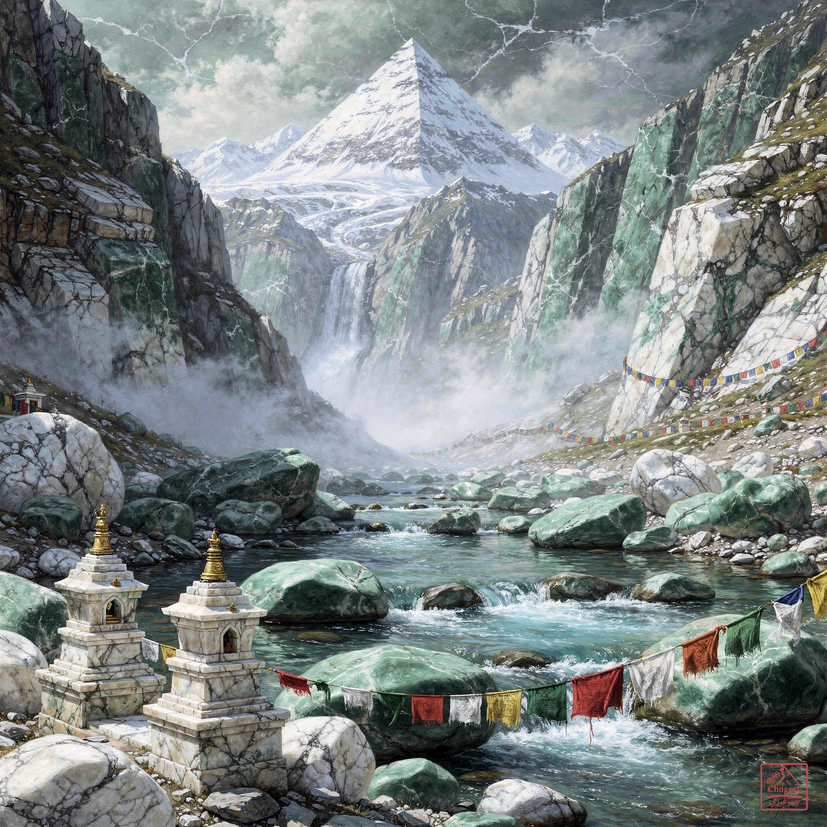 Green Cliffs, Silent Sutra