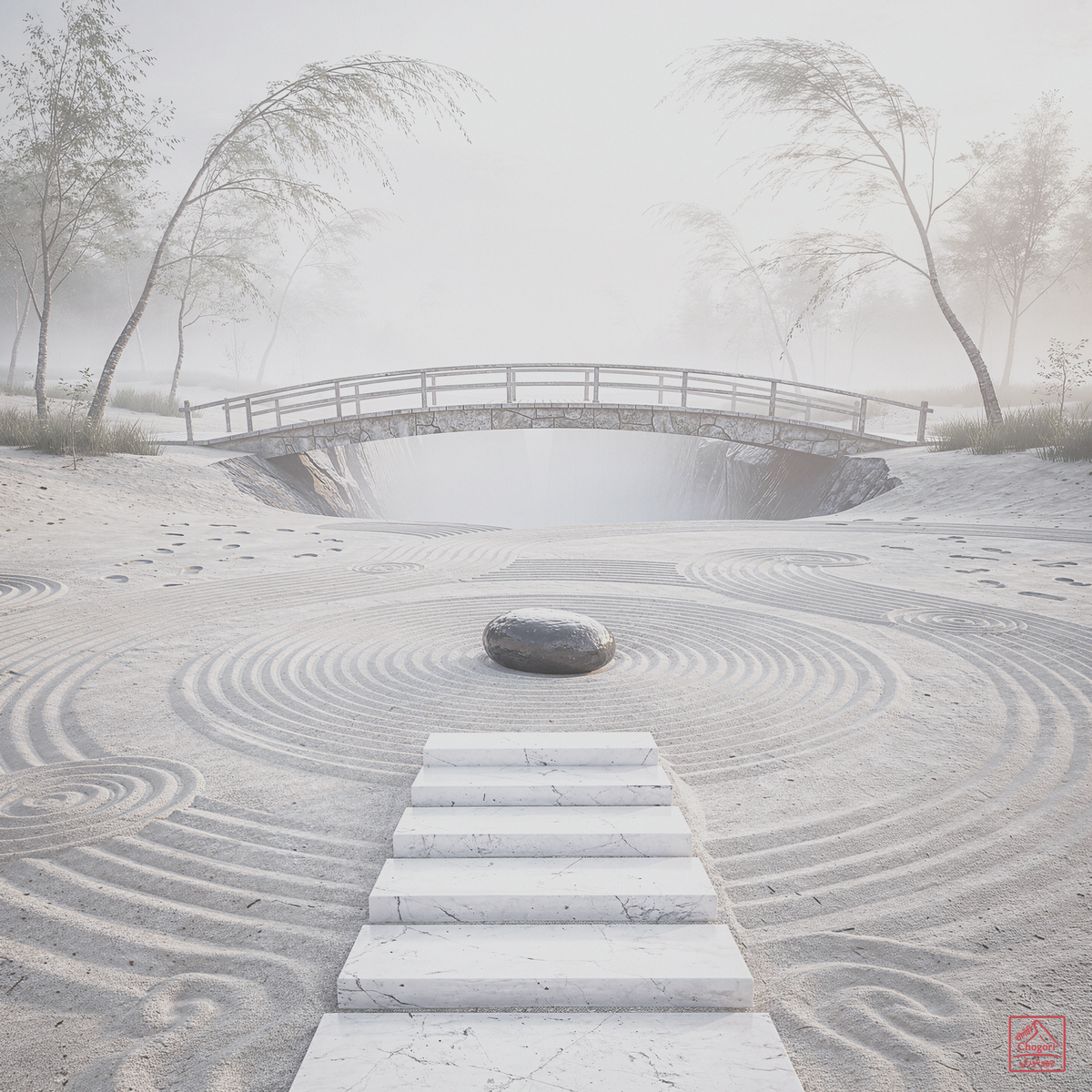 The Center That Walks Nowhere