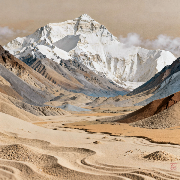 When Sand Dreams in White