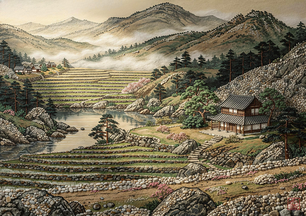 Stone Dream in the Rice Hills