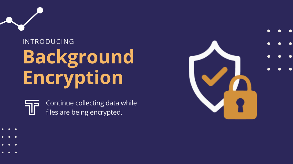 Background Encryption in Tella - April 2024