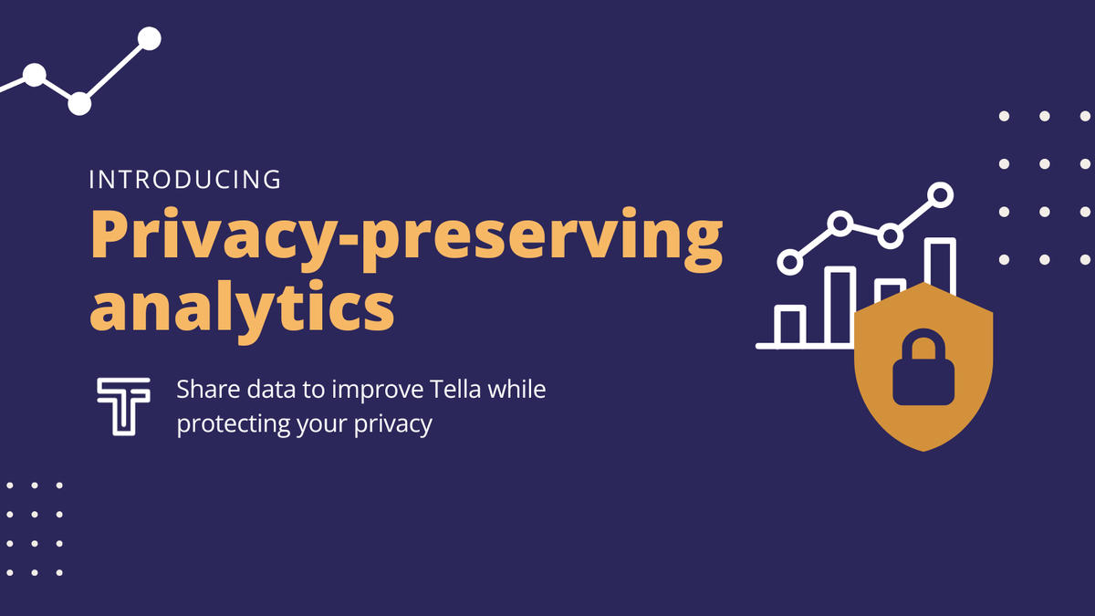Introducing Privacy preserving analytics (opt-in)