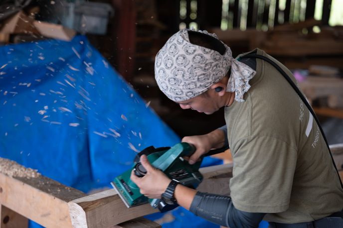 Paperwork and Curved Octagon Posts