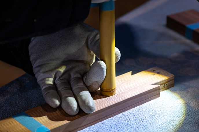 Joining Bamboo to Wood