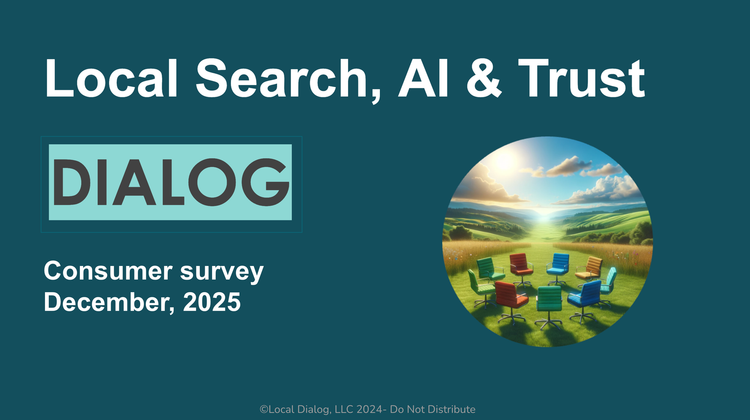 Local Search, AI & Trust
