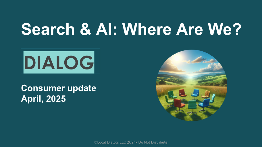 Search vs. AI: Where Are We?