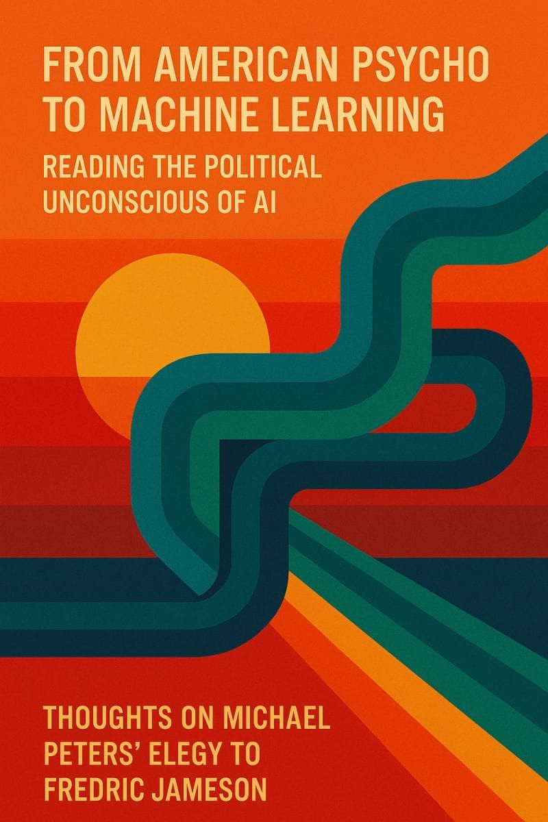 From American Psycho to Machine Learning: Reading The Political Unconscious of AI
