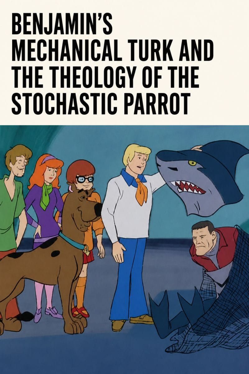 Benjamin’s Mechanical Turk and the Theology of the Stochastic Parrot