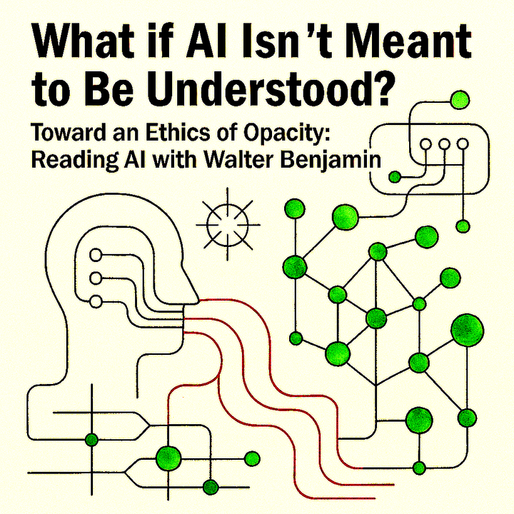 What if AI Isn’t Meant to Be Understood?  Toward an Ethics of Opacity: Reading AI with Walter Benjamin