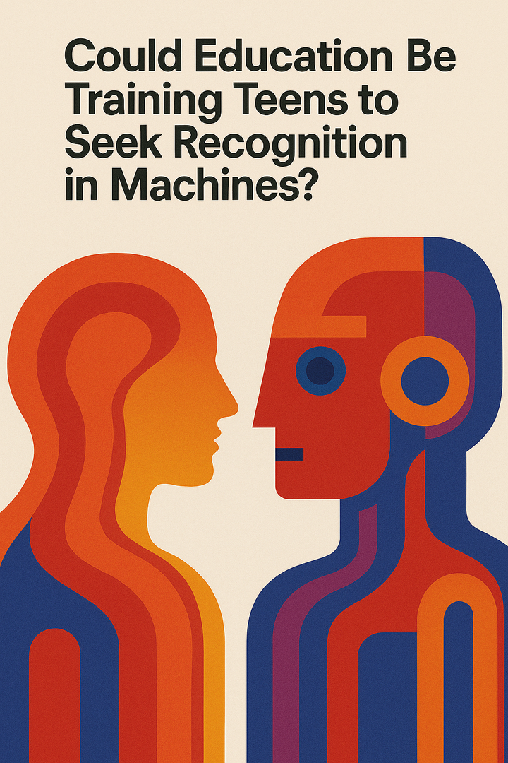 Could Education Be Training Teens to Seek Recognition in Machines?