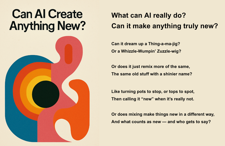 Can AI Create Anything New?