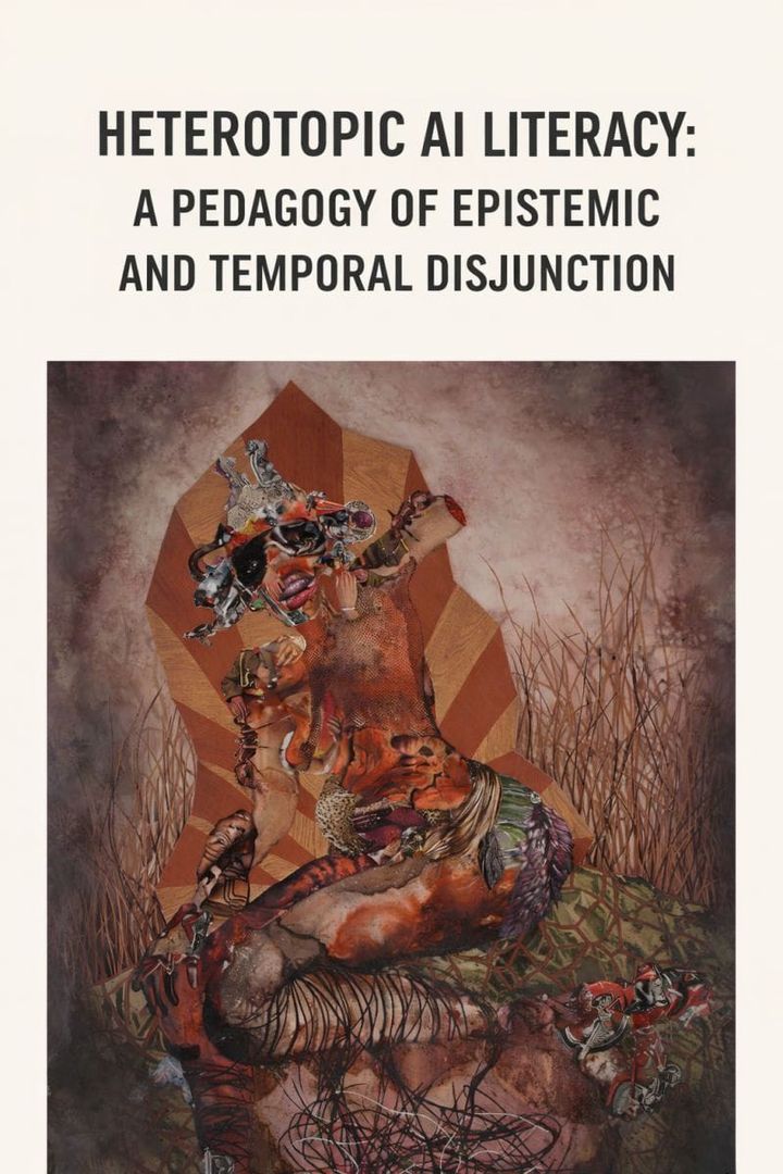 Heterotopic AI Literacy: A Pedagogy of Epistemic and Temporal Disjunction