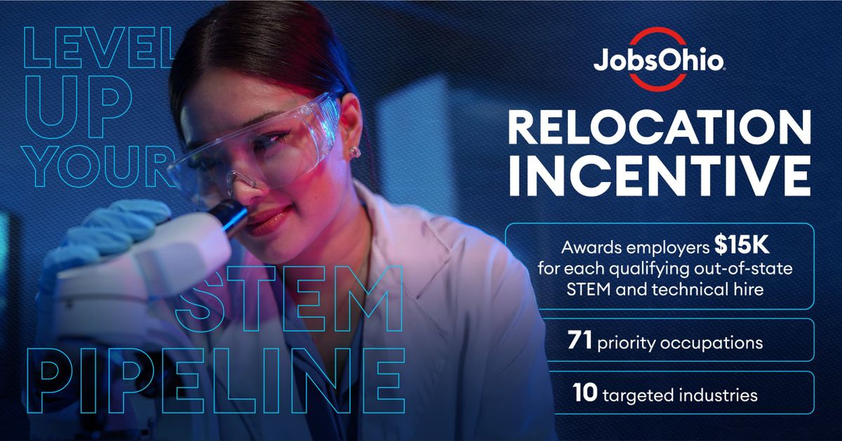 JobsOhio launches major relocation incentive to attract STEM and tech talent