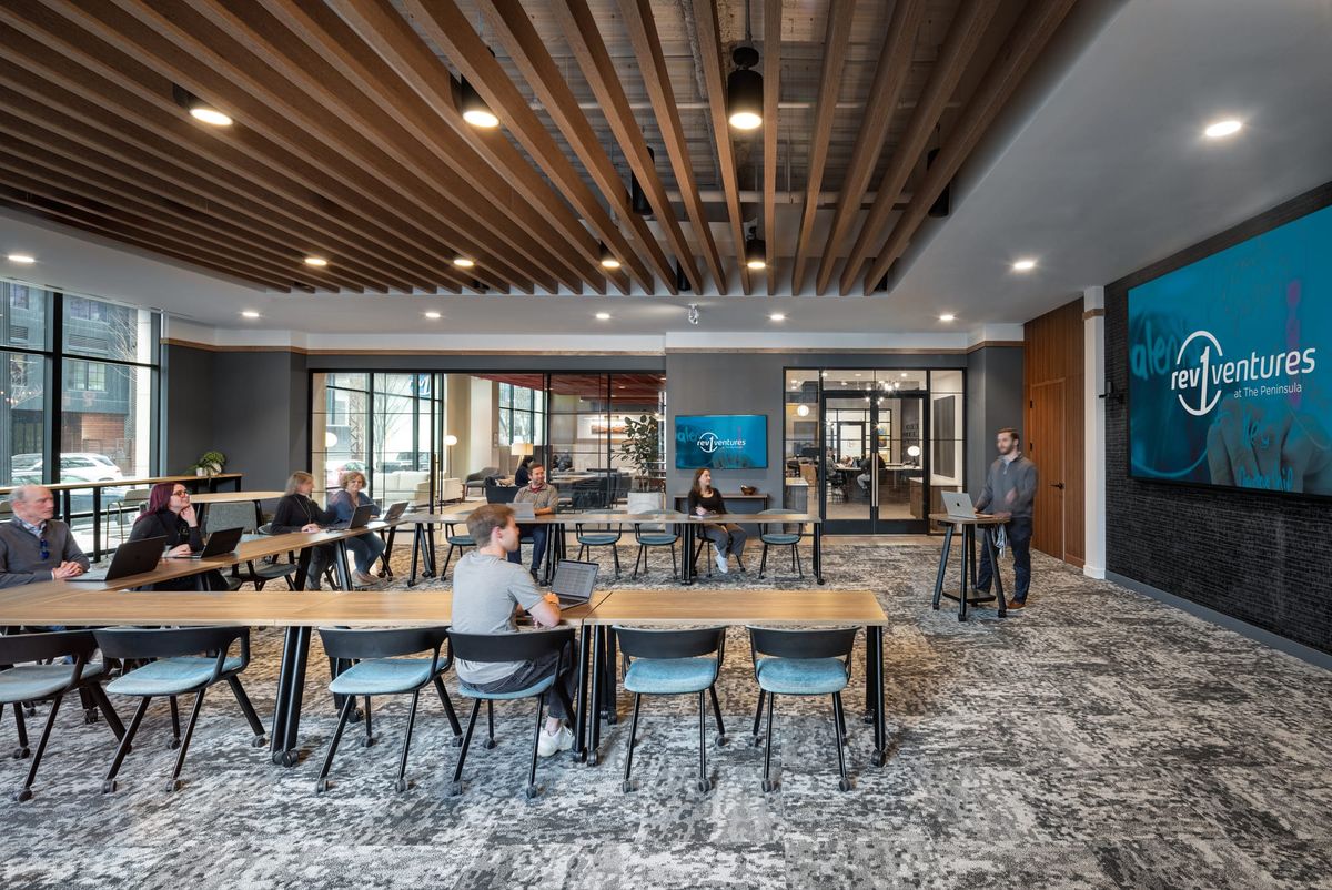 Rev1 at the Peninsula hits early milestones with first scaleup tenant, 50-plus members