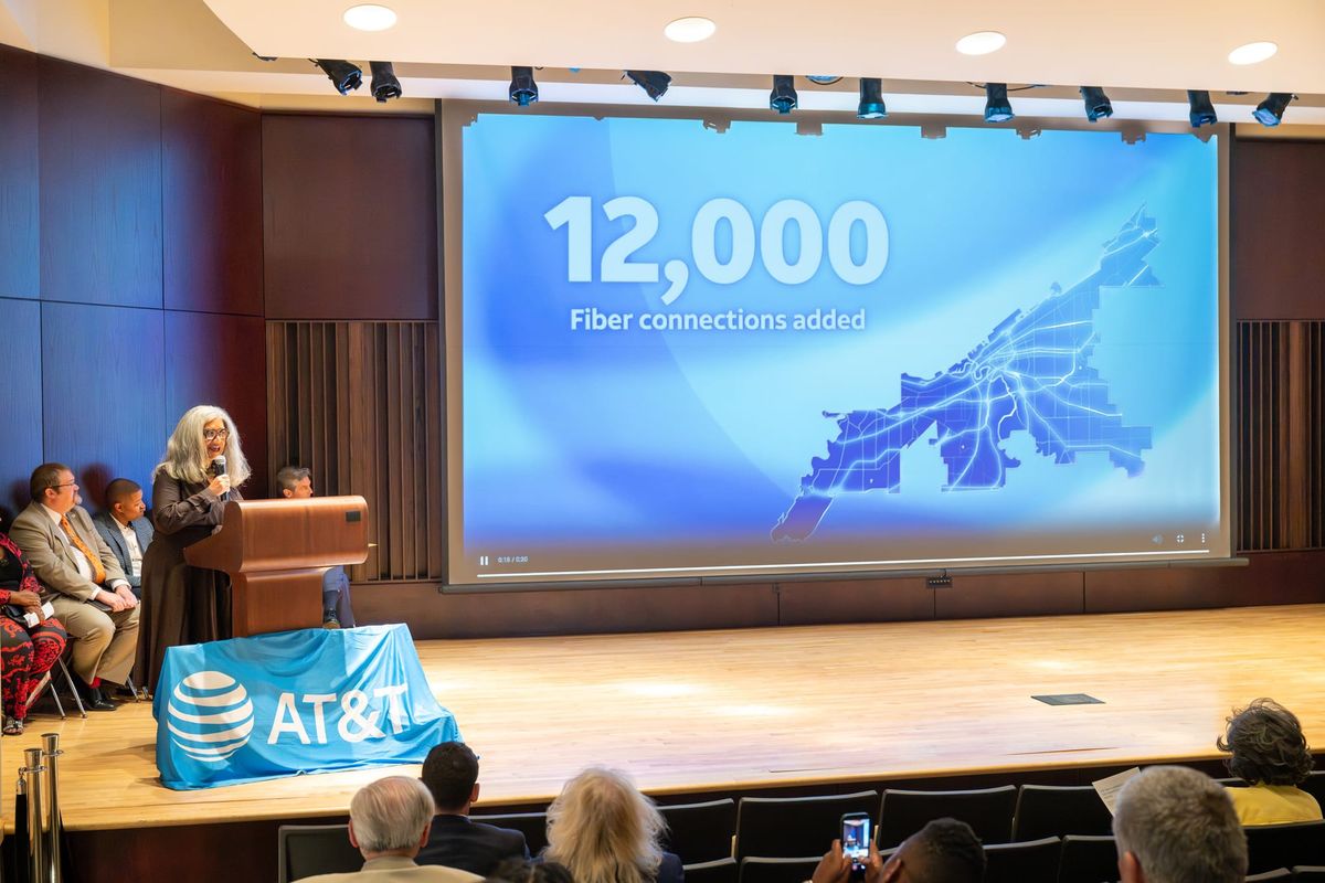 AT&T fiber project nears finish line in East Cleveland