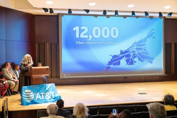 AT&T fiber project nears finish line in East Cleveland