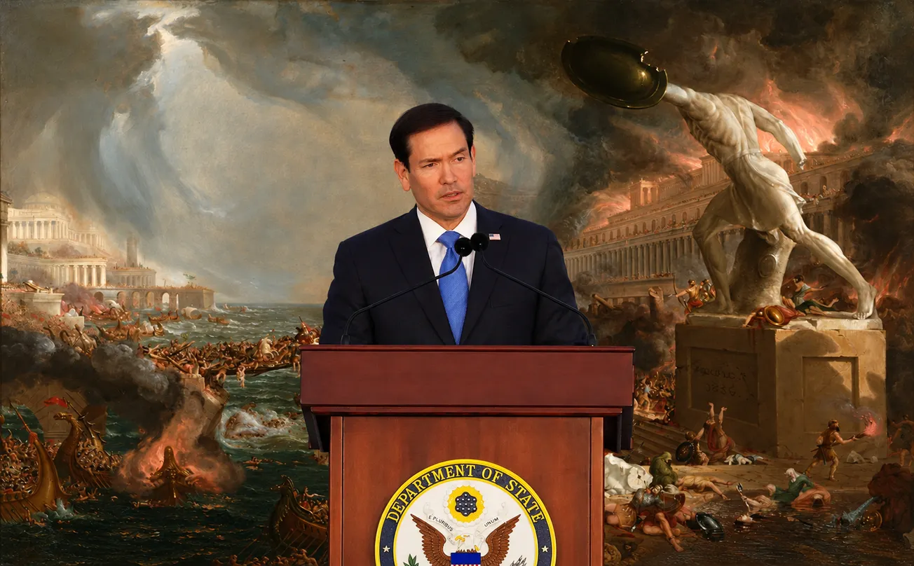 A Civilization Ashamed of Itself Cannot Lead