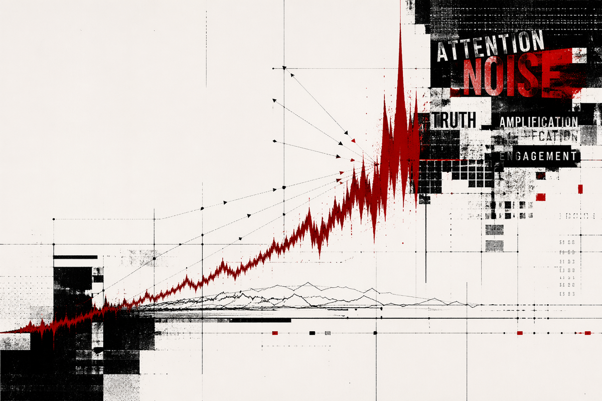 Why Noise Beats Truth in Modern Politics and How the Attention Economy Drives It