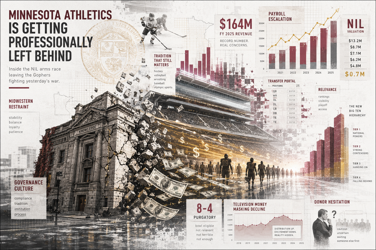 Minnesota Athletics Is Getting Professionally Left Behind