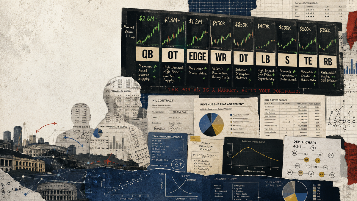 Big Ten Transfer Portal Economics: Which Positions Give the Best Return on NIL Investment?