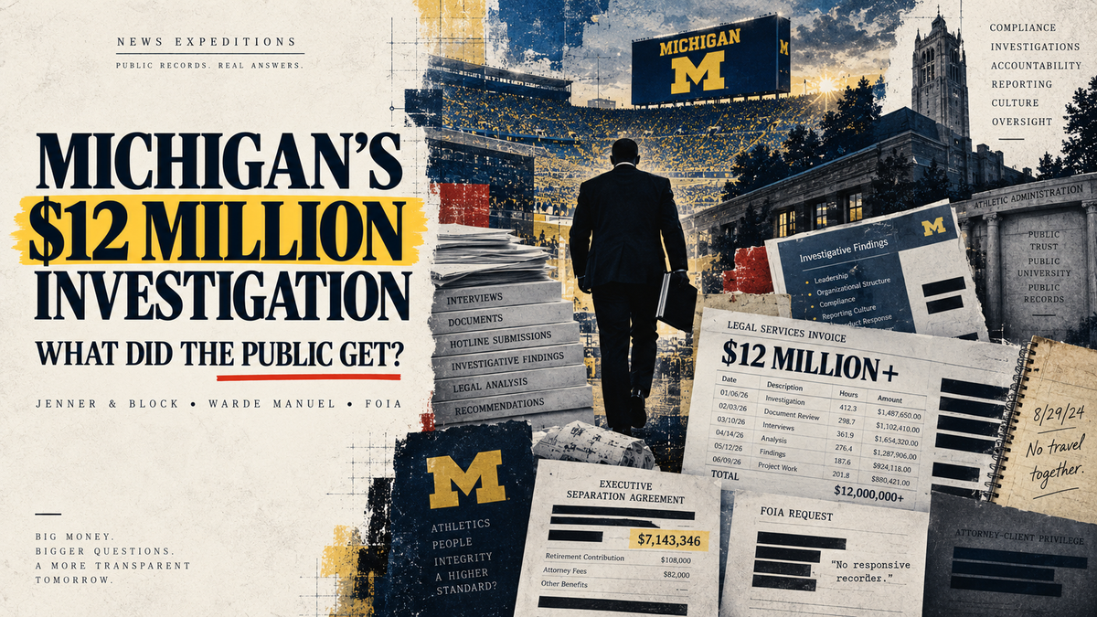 Michigan Athletics, Warde Manuel and the $19 Million Cost of an Internal Crisis