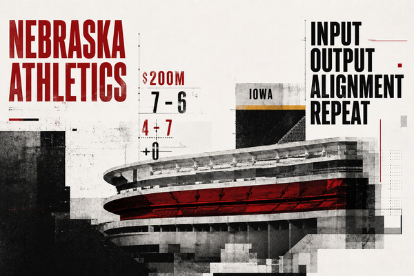 Nebraska Football's 7–6 Machine: $200M Spending, 4–7 Wins, and a Program Stuck in the Middle