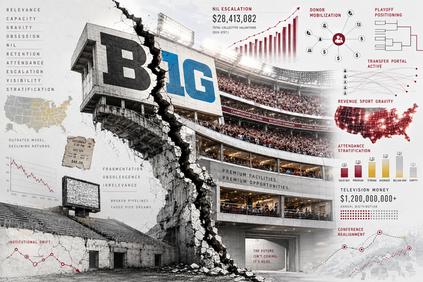 The Big Ten Is Quietly Splitting into Two Conferences