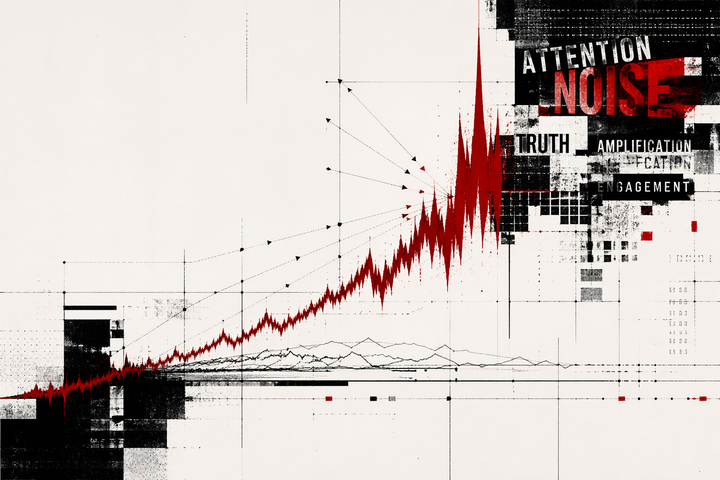 Why Noise Beats Truth in Modern Politics and How the Attention Economy Drives It