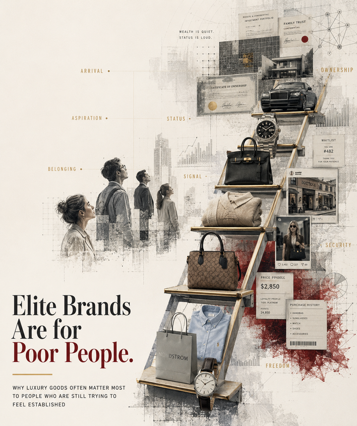 Elite Brands Are for Poor People