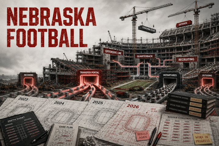 Nebraska Football's Real Problem Isn't Talent. It's Organizational Debt.