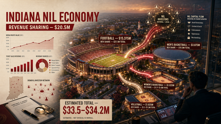 Indiana NIL in 2026: Mark Cuban, Revenue Sharing, and Roster Costs