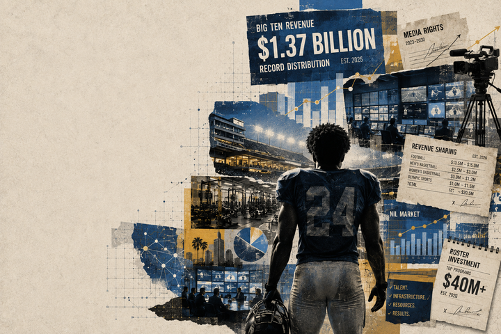 Why the Big Ten Dominates College Football's New Economy