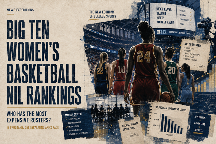 Big Ten Women’s Basketball NIL Arms Race: All 18 Teams Ranked