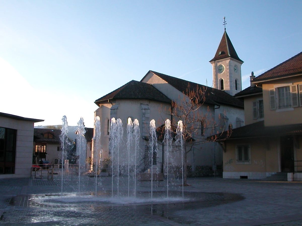 Dorfplatz von Meyrin