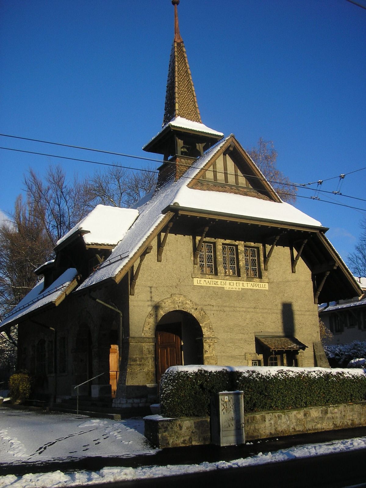 Kapelle in Petit-Lancy