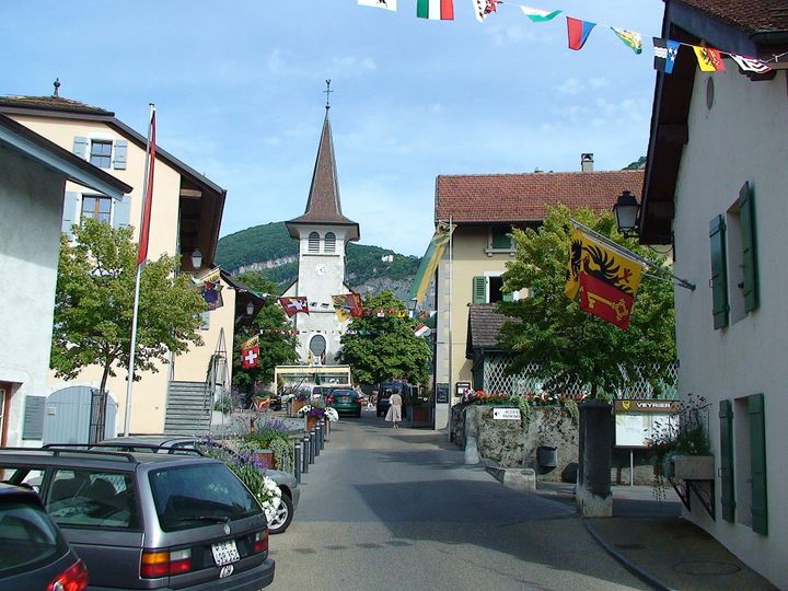 Dorfansicht von Veyrier