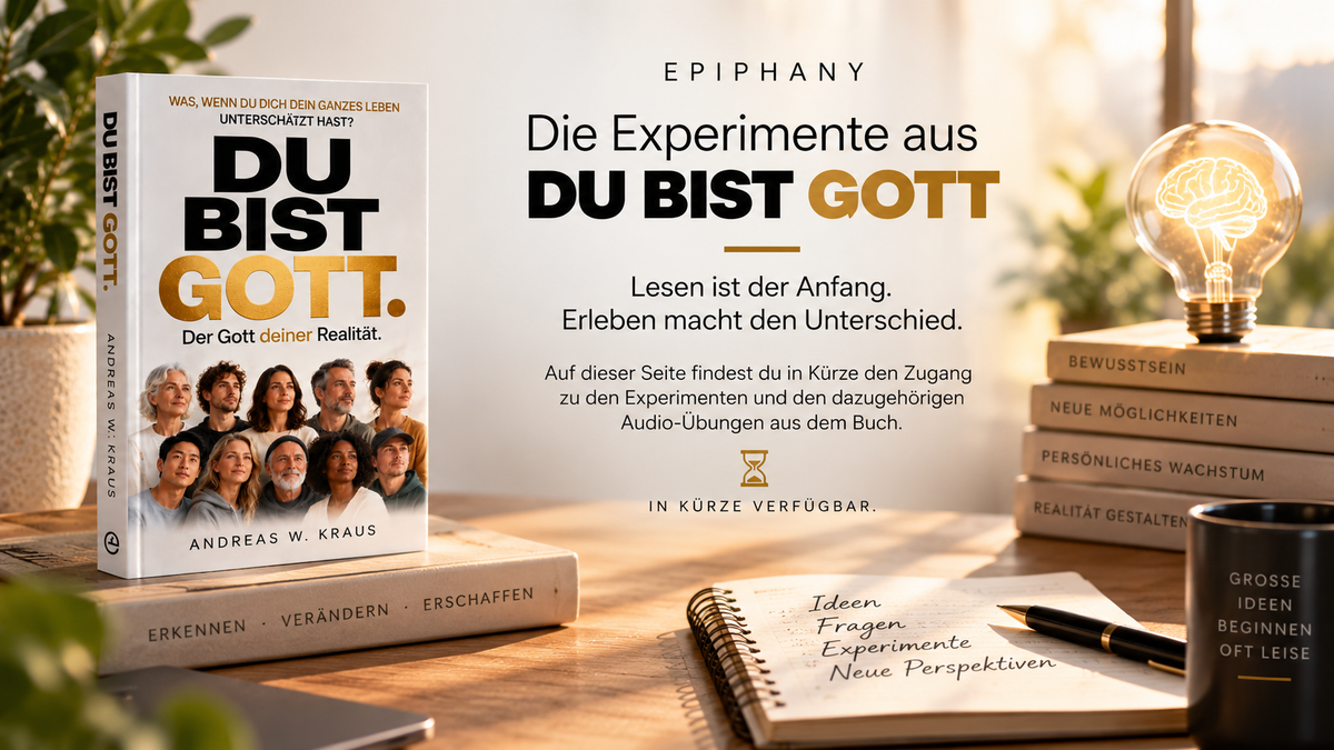 Die Experimente aus DU BIST GOTT