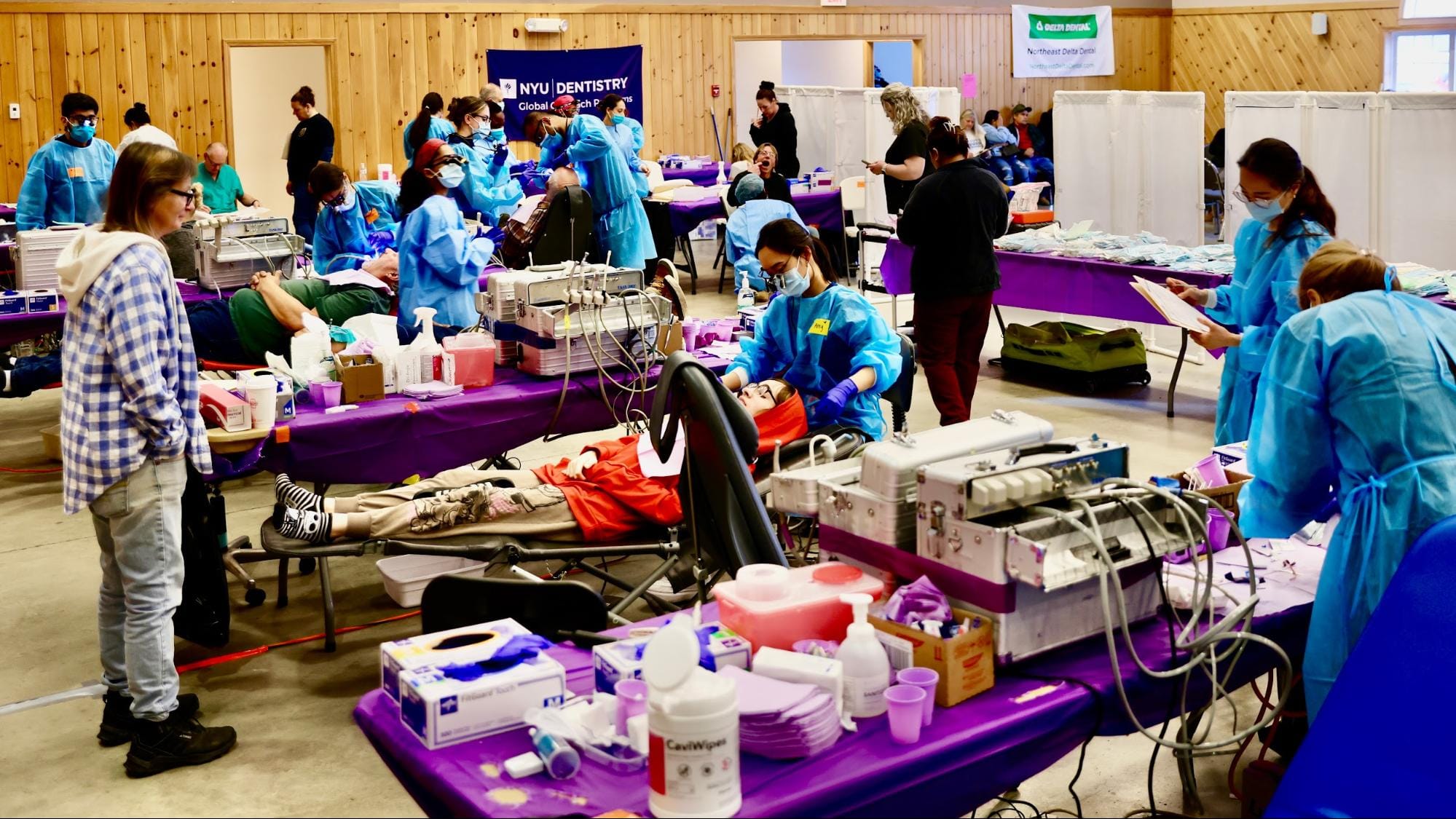 New York University Free Dental Clinic Returns to Machias