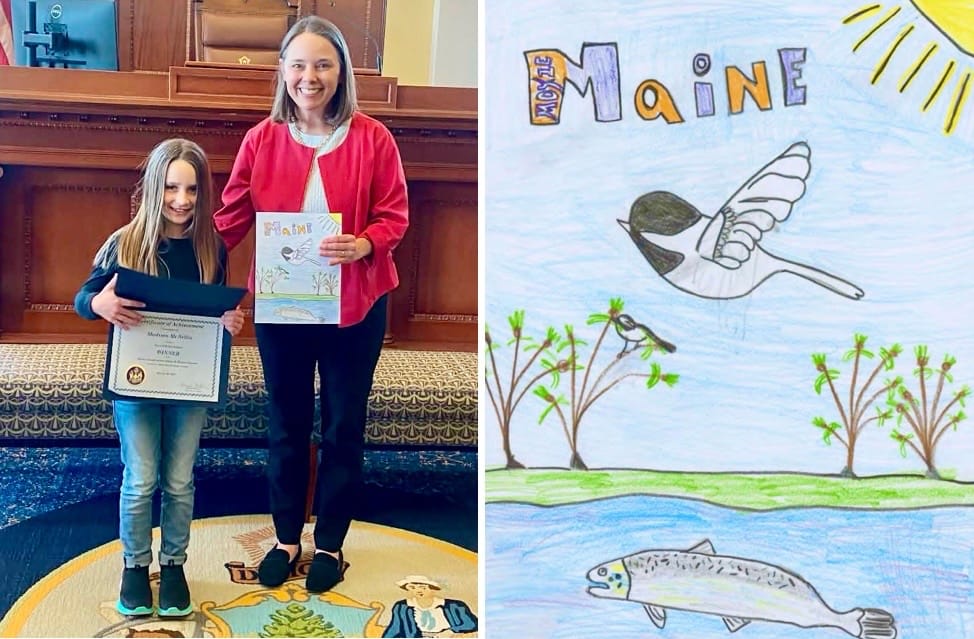 FOB Student Wins Maine Symbols Poster Award